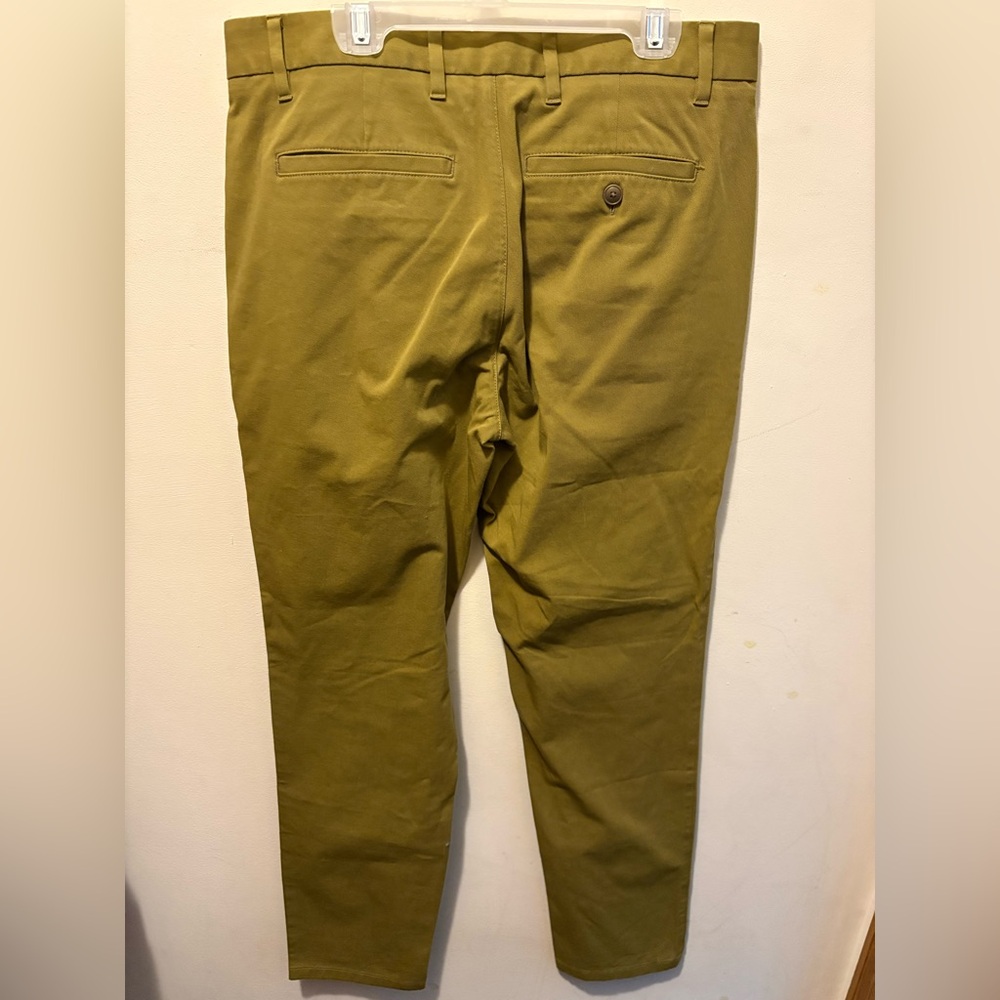 NWT Everlane Performance Chino Slim fit Uniform olive 31 x 30 - Picture 3 of 8